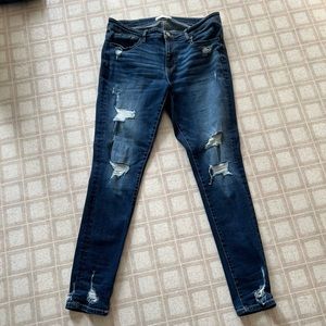 BKE Peyton Universal Fit Mid-Rise Skinny Stretch Jeans 31x31 1/2